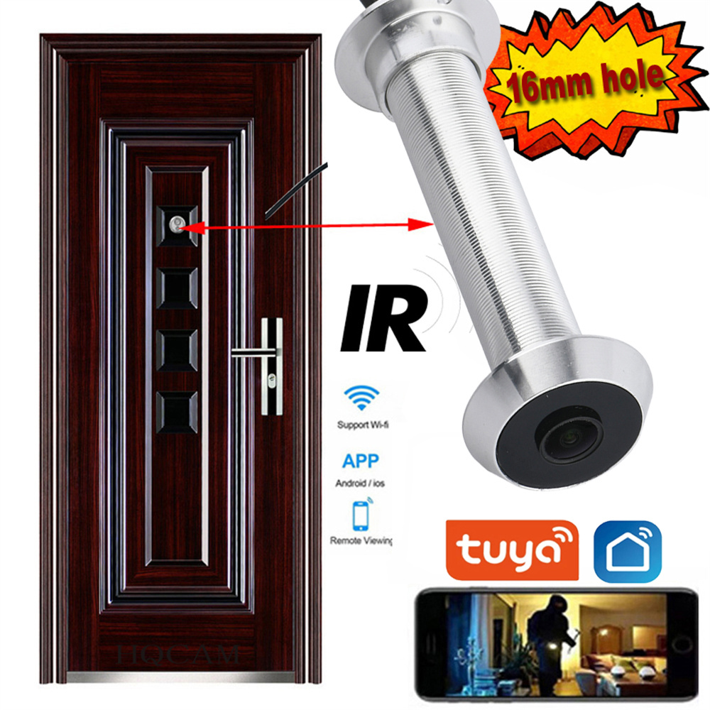 كاميرا عين الباب LED بدقة 1080 - مراجعة Home Security Front Door Camera وسعره
